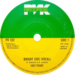 Edit Point Bright Side USED VINYL 7INCH 45 RPM SINGLE