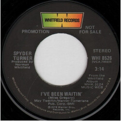 Spyder Turner I've Been Waitin' USED VINYL 7INCH 45 RPM PROMO STEREO MONO