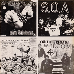 Various Four Old 7"s On A 12" Vinyl LP USED