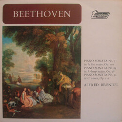 Ludwig Van Beethoven / Alfred Brendel Piano Sonata No. 31 In A Flat Major, Op.110 / Piano Sonata No. 24 In F Sharp Major, Op. 78 / Piano Sonata No. 32