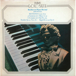 John O'Conor / Ludwig van Beethoven Beethoven Piano Recital Vinyl LP USED