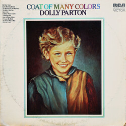 Dolly Parton Coat Of Many Colors Vinyl LP USED