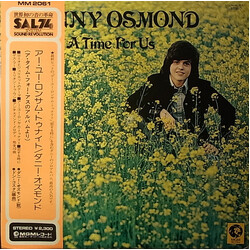 Donny Osmond A Time For Us Vinyl LP USED