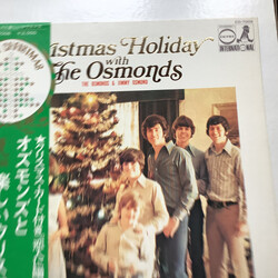 The Osmonds / Jimmy Osmond Christmas Holiday With The Osmonds Vinyl LP USED