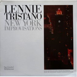 Lennie Tristano New York Improvisations Vinyl LP USED