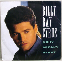 Billy Ray Cyrus Achy Breaky Heart USED VINYL 7INCH 45 RPM SINGLE STEREO