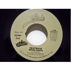 Heatwave Boogie Nights / Always And Forever USED VINYL 7INCH 45 RPM SINGLE REISSUE