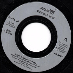 Wet Wet Wet More Than Love USED VINYL 7INCH 45 RPM SINGLE
