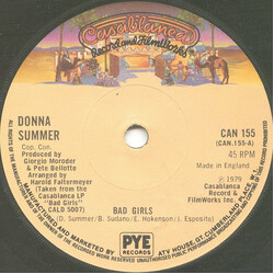 Donna Summer Bad Girls USED VINYL 7INCH 45 RPM SINGLE