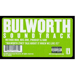 Method Man / KRS-One / Prodigy / Kam (2) Bulworth (They Talk About It When We Live It) USED VINYL 12INCH 33 S RPM