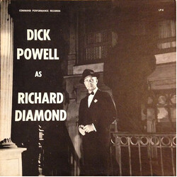 Dick Powell (2) Dick Powell As Richard Diamond Vinyl LP USED