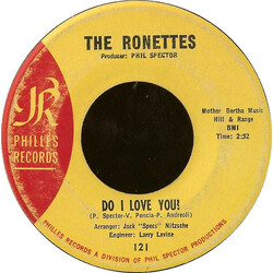 The Ronettes Do I Love You? USED VINYL 7INCH 45 RPM SINGLE