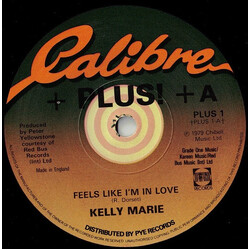Kelly Marie Feels Like I'm In Love USED VINYL 7INCH 45 RPM SINGLE REISSUE