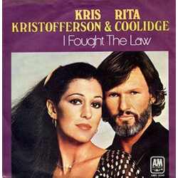 Kris Kristofferson & Rita Coolidge I Fought The Law USED VINYL 7INCH 45 RPM