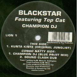 Blackstar (2) / Top Cat Champion DJ VINYL 12" USED