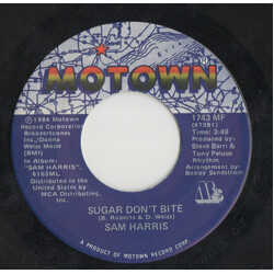 Sam Harris (2) Sugar Don't Bite USED VINYL 7INCH 45 RPM SINGLE