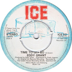 Eddy Grant Time To Let Go USED VINYL 7INCH 45 RPM SINGLE