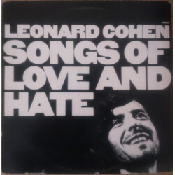 Leonard Cohen Songs Of Love And Hate Vinyl LP USED