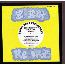 Boogie Down Productions My 9mm Goes Bang / Criminal Minded USED VINYL 12INCH REISSUE