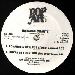 Roxanne Shanté Roxanne's Revenge USED VINYL 12INCH 33 S RPM STEREO