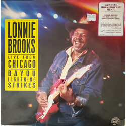 Lonnie Brooks Live From Chicago - Bayou Lightning Strikes Vinyl LP USED