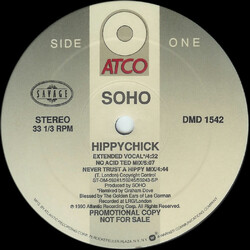 Soho (2) Hippychick USED VINYL 12INCH PROMO