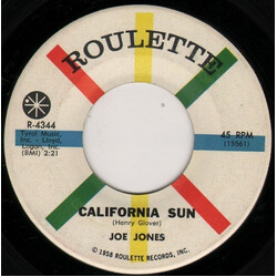 Joe Jones (2) California Sun USED VINYL 7INCH 45 RPM