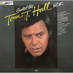 Tom T. Hall Greatest Hits Volume III Vinyl LP USED