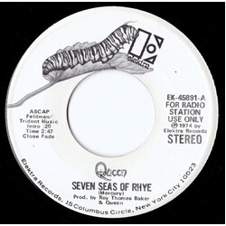 Queen Seven Seas Of Rhye USED VINYL 7INCH 45 RPM SINGLE PROMO STEREO MONO