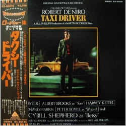 Bernard Herrmann Taxi Driver - Original Soundtrack Recording Vinyl LP USED