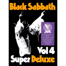 Black Sabbath Black Sabbath Vol 4 Super Deluxe CD Box Set USED