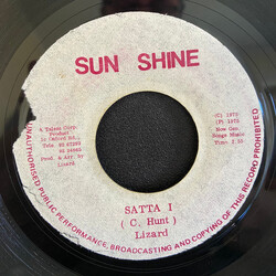 Lizzard Satta I USED VINYL 7INCH 45 RPM