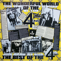 4 Skins The Wonderful World Of The 4 Skins (The Best Of The 4 Skins) Vinyl LP USED