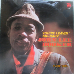 John Lee Hooker You're Leavin' Me, Baby Vinyl LP USED