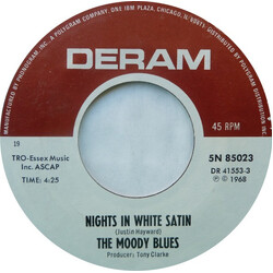 The Moody Blues Nights In White Satin USED VINYL 7INCH 45 RPM SINGLE REISSUE