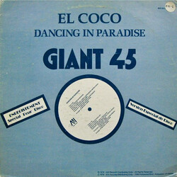 El Coco Dancing In Paradise (Versión Especial De Disco) USED VINYL 12INCH 45 RPM