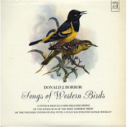 Donald J. Borror Songs Of Western Birds Vinyl LP USED