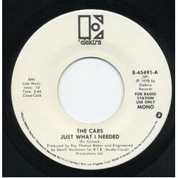 The Cars Just What I Needed USED VINYL 7INCH 45 RPM SINGLE PROMO STEREO MONO