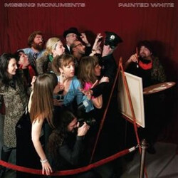 Missing Monuments Painted White Vinyl LP USED