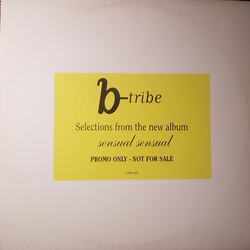 B-Tribe Sensual Sensual (Selections From The New Album) Vinyl LP USED