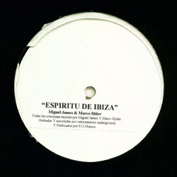 Mike James / Mark Ryder Espiritu De Ibiza VINYL 12" USED