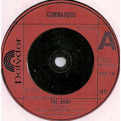Commandos The Bump USED VINYL 7INCH 45 RPM SINGLE