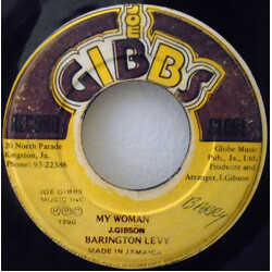 Barrington Levy / Joe Gibbs & The Professionals My Woman / She Is A Problem USED VINYL 7INCH 45 RPM