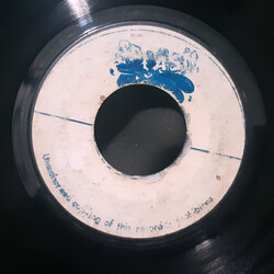 Roy Shirley One, Two, Three / Plus One USED VINYL 7INCH 45 RPM SINGLE WHITE LABEL