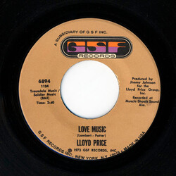 Lloyd Price Love Music / Just For Baby Vinyl 7" USED