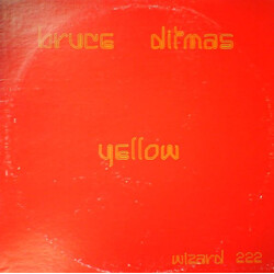 Bruce Ditmas Yellow Vinyl LP USED