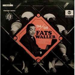 Fats Waller '34 / '35 Vinyl LP USED