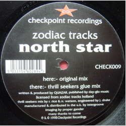 Zodiac Trax North Star VINYL 12" USED