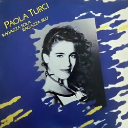 Paola Turci Ragazza Sola Ragazza Blu Vinyl LP USED