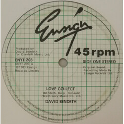 David Bendeth Love Collect USED VINYL 12INCH 45 RPM